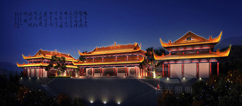 古建築夜景照明設(shè)計 古建築夜景照明(míng)設計