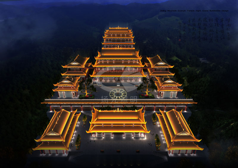 古建築亮化設計 古建築亮化(huà)設計