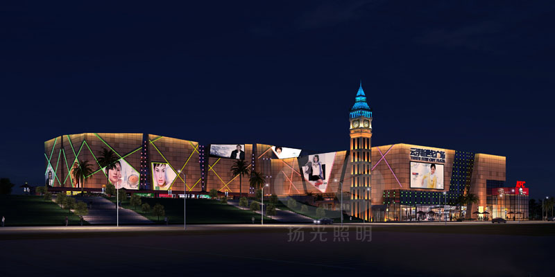 建築外牆(qiáng)夜景照明 建築外牆夜景照明