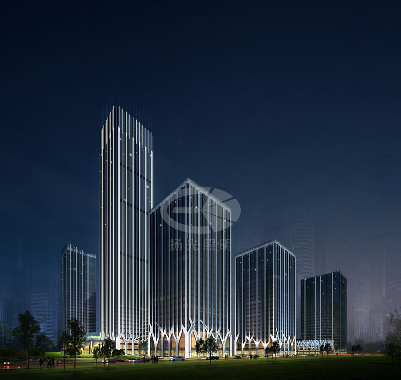 商(shāng)務大廈景觀照明 商務大廈景觀照明