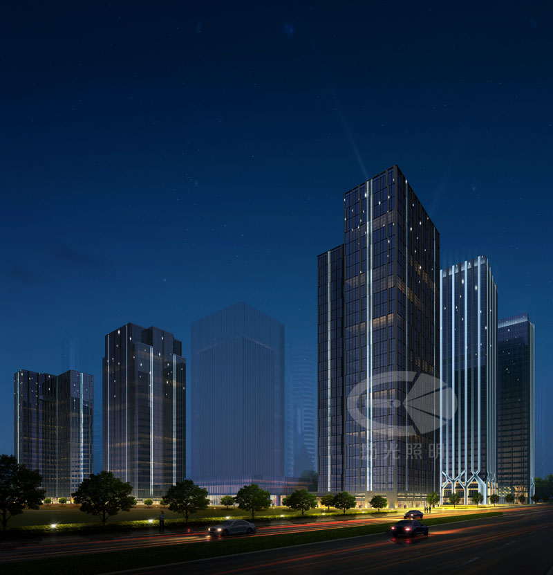 寫字樓夜景亮化(huà)