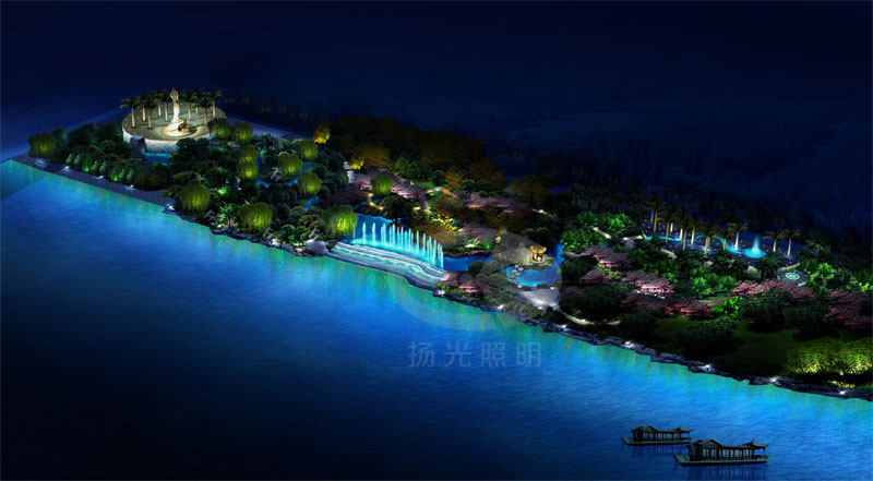 景（jǐng）觀照明夜景燈光效果圖