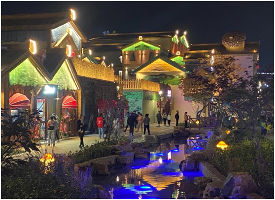 文旅（lǚ）夜景燈光的魅力