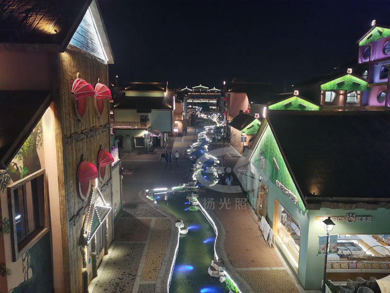 夜（yè）遊燈光實（shí）拍圖