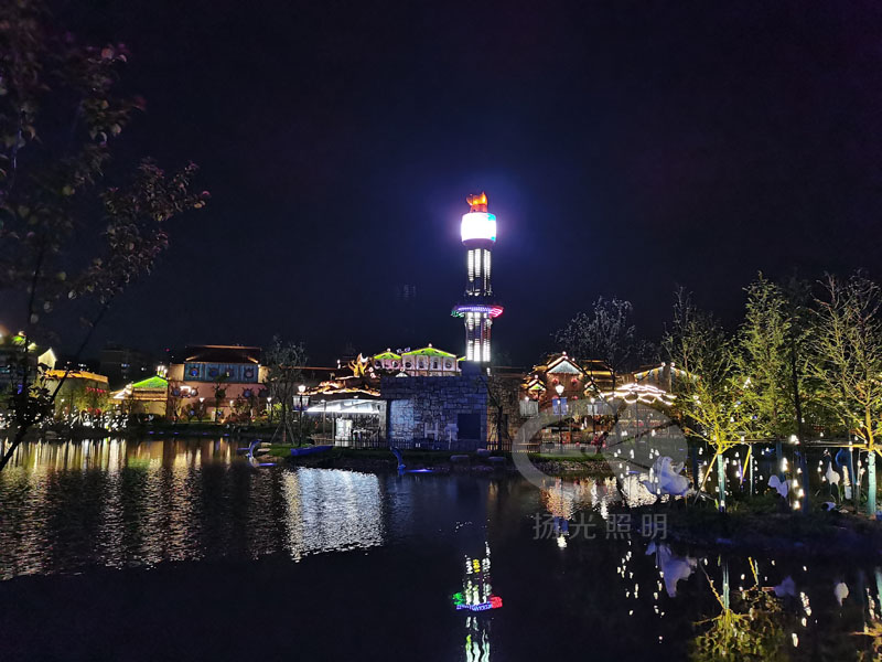 夜遊燈光實拍（pāi）圖