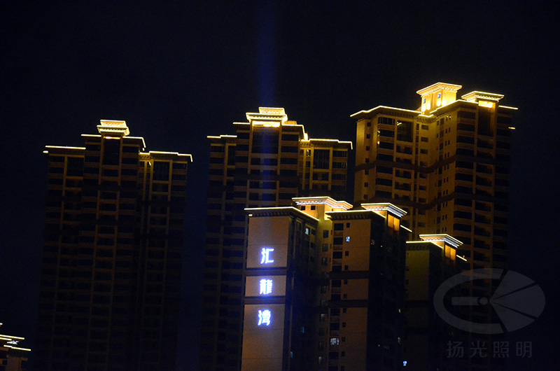 深圳匯（huì）龍灣燈光工程實景圖