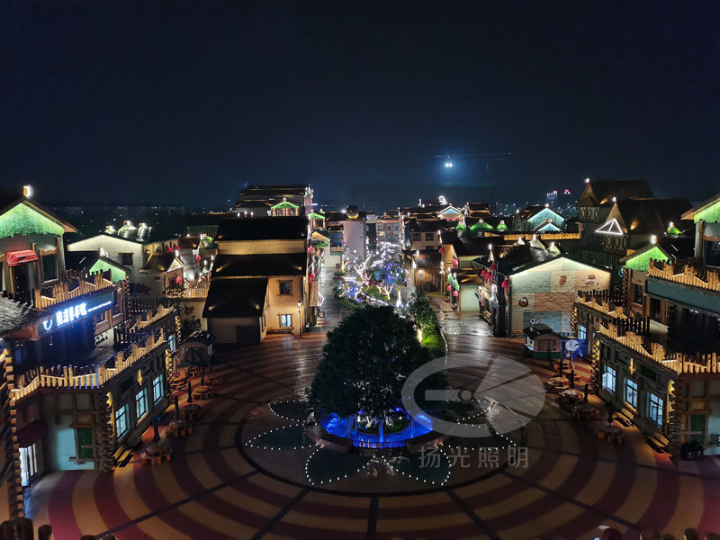 景點夜遊燈光工程夜（yè）景（jǐng）圖