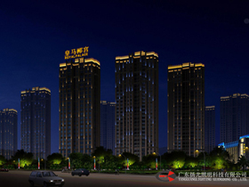 聯華國際：東莞皇馬酈宮夜景（jǐng）照明