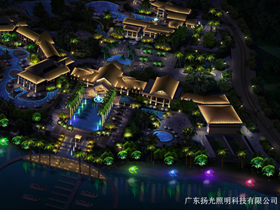 海南（nán）中鐵麗湖半島景觀照明設計