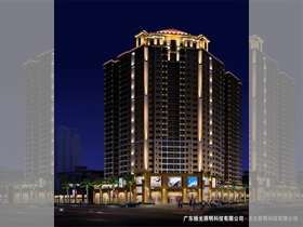 廣（guǎng）西恒昌城市麗（lì）景樓體（tǐ）亮化