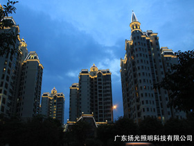 廣州香（xiāng）檳公寓燈（dēng）光工（gōng）程現場實拍