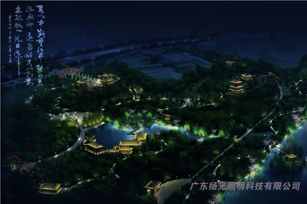 江蘇城市綠（lǜ）穀夜景工程