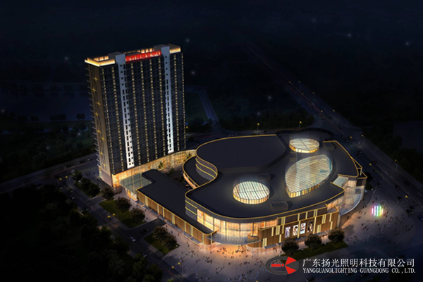 廣州金竹新城商業中心（xīn）亮化設計
