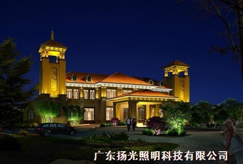 嘉宏：四會翡翠山（shān）河酒店樓體亮化（huà）