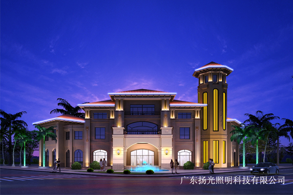 廣西貴港禦江景（jǐng）帝燈光設計