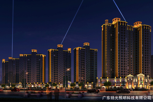 東莞綠茵（yīn）溫（wēn）莎堡夜景照明設計