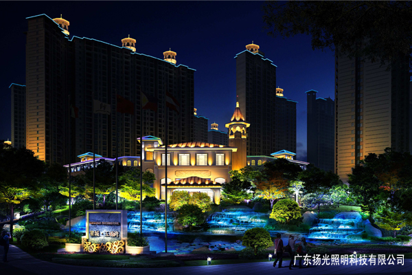 置薈（huì）星城地產：東莞星城·玉（yù）瓏（lóng）灣亮化工程（chéng）