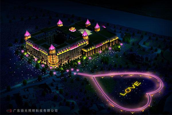 廣州百萬葵園婚（hūn）慶主（zhǔ）題酒（jiǔ）店亮化工程