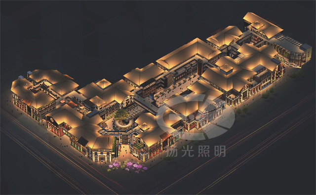 雲南（nán）昆明風情（qíng）商業街照明（míng）設計