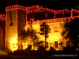 古建築城牆（qiáng）亮化（huà）工程