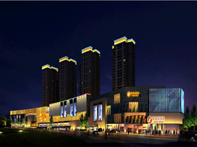 深圳（zhèn）宏帆廣場夜景（jǐng）照明工程