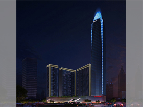 惠州榮燦置業大廈夜景（jǐng）亮化