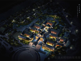 雲浮禪泉酒（jiǔ）店夜景照明設計