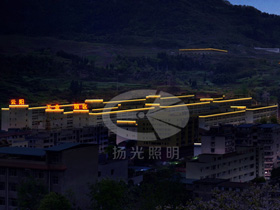 重慶雲陽工業園區夜景照明設計