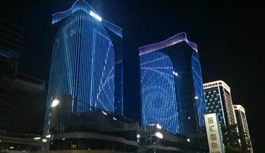 珠海金匯國（guó）際廣（guǎng）場泛光照明工程