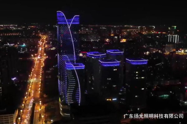 雲（yún）南海（hǎi）源財富廣場夜景照明工程