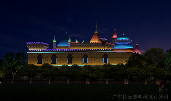 汕頭錦峰新（xīn）城小區夜景照明設計